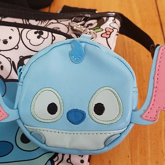 Disney Tsum Tsum Stitch Messenger Cross Body Bag - Picture 3 of 4